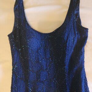 100% silk elegant gown